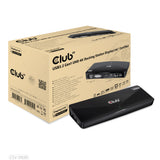 CLUB3D SenseVision USB3.0 4K Docking Station Ledningsført USB 3.2 Gen 1 (3.1 Gen 1) Type-A Sort