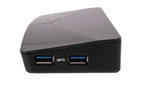 CLUB3D SenseVision USB3.0 4K Docking Station Ledningsført USB 3.2 Gen 1 (3.1 Gen 1) Type-A Sort