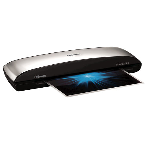 Fellowes Spectra A3 Kold/varm lamineringsmaskine 300 mm/min Sort, Grå