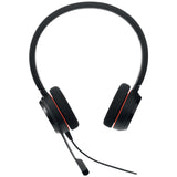 Jabra Evolve 20 Headset Ledningsført Kontor/Callcenter USB Type-A Sort
