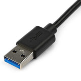 StarTech.com USB32HD4K USB grafisk adapter 3840 x 2160 pixel Sort