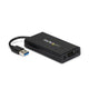 StarTech.com USB32DP4K USB grafisk adapter 3840 x 2160 pixel Sort