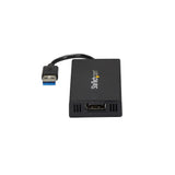 StarTech.com USB32DP4K USB grafisk adapter 3840 x 2160 pixel Sort