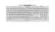Contour Design KC 1000 SC tastatur Kontor USB QWERTZ Tysk Grå