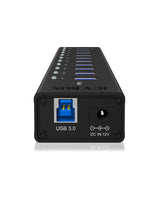 ICY BOX IB-AC6110 USB 3.2 Gen 1 (3.1 Gen 1) Type-B 5000 Mbit/s Sort