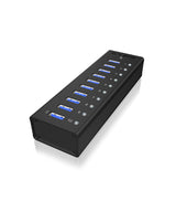 ICY BOX IB-AC6110 USB 3.2 Gen 1 (3.1 Gen 1) Type-B 5000 Mbit/s Sort