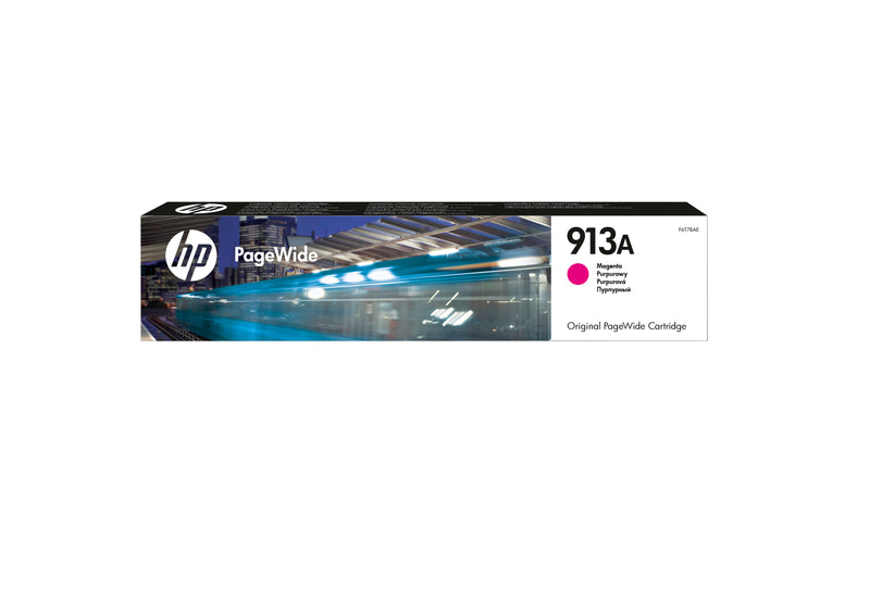 HP 913A Magenta Original PageWide Cartridge blækpatron 1 stk Standard udbytte
