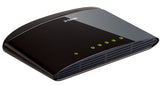 D-Link DES-1005D Ikke administreret Fast Ethernet (10/100) Sort