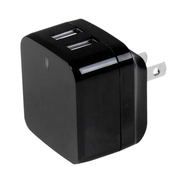 StarTech.com USB2PACBK oplader til mobil enhed Mobiltelefon, Smartphone, Tablet Sort Vekselstrøm Indendørs