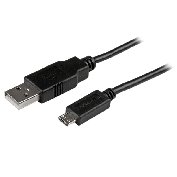 StarTech.com USBAUB3MBK USB-kabel USB 2.0 3 m USB A Micro-USB B Sort