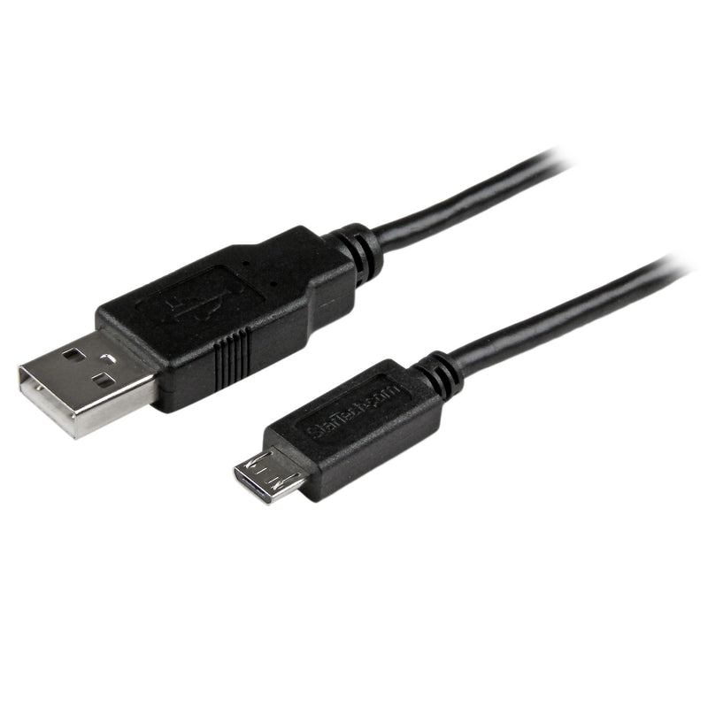 StarTech.com USBAUB3MBK USB-kabel USB 2.0 3 m USB A Micro-USB B Sort