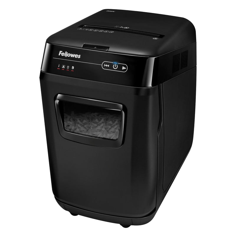 Fellowes AutoMax 200C papirmakulator Krydsmakulering 23 cm Sort