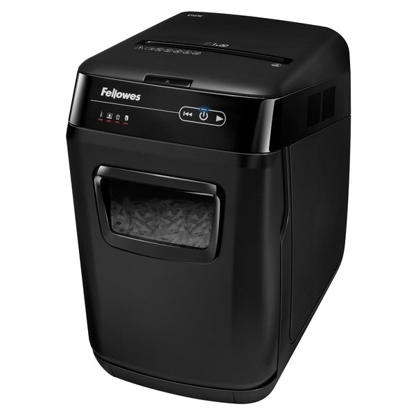 Fellowes AutoMax 150C papirmakulator Krydsmakulering 23 cm Sort, Grå