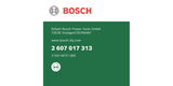 Bosch 2 607 017 313 manuel skruenøgle & sæt