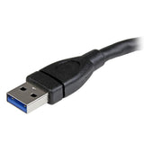 StarTech.com USB3EXT6INBK USB-kabel USB 3.2 Gen 1 (3.1 Gen 1) 0,152 m USB A Sort