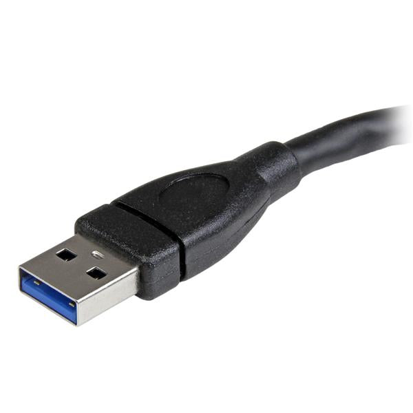 StarTech.com USB3EXT6INBK USB-kabel USB 3.2 Gen 1 (3.1 Gen 1) 0,152 m USB A Sort