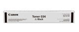 Canon 034 tonerpatron 1 stk Original Sort