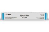 Canon 034 tonerpatron 1 stk Original Blå