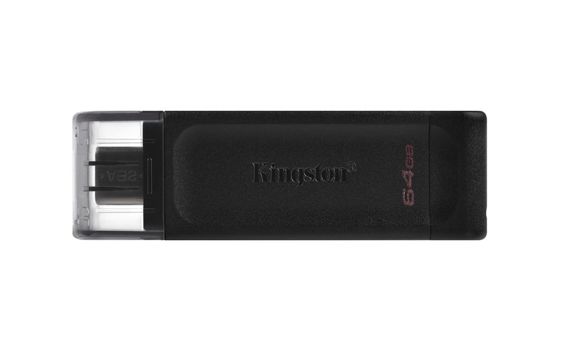 Kingston Technology DataTraveler 70 USB-nøgle USB Type-C 3.2 Gen 1 (3.1 Gen 1) Sort