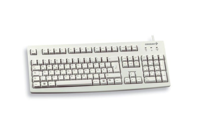 CHERRY G83-6105 tastatur Universel USB QWERTZ Tysk Grå