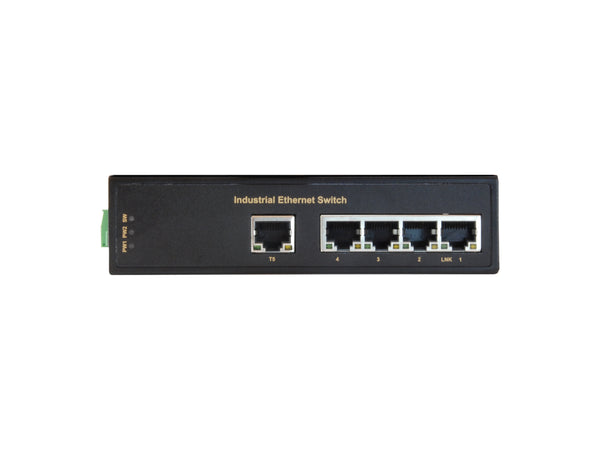 LevelOne IFS-0501 netværksswitch Ikke administreret Fast Ethernet (10/100) Sort