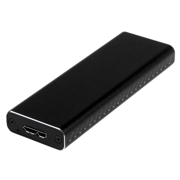 StarTech.com SM2NGFFMBU33 drevkabinet SSD kabinet Sort M.2