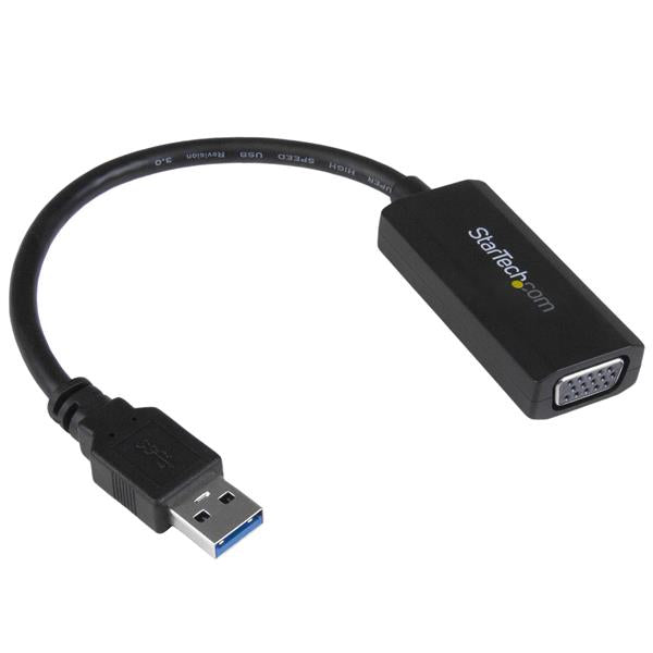 StarTech.com USB32VGAV USB grafisk adapter 1920 x 1200 pixel Sort