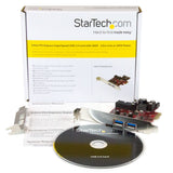 StarTech.com PEXUSB3S2EI interface-kort/adapter Intern SATA, USB 3.2 Gen 1 (3.1 Gen 1)
