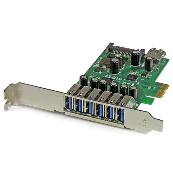 StarTech.com PEXUSB3S7 interface-kort/adapter Intern SATA, USB 3.2 Gen 1 (3.1 Gen 1)