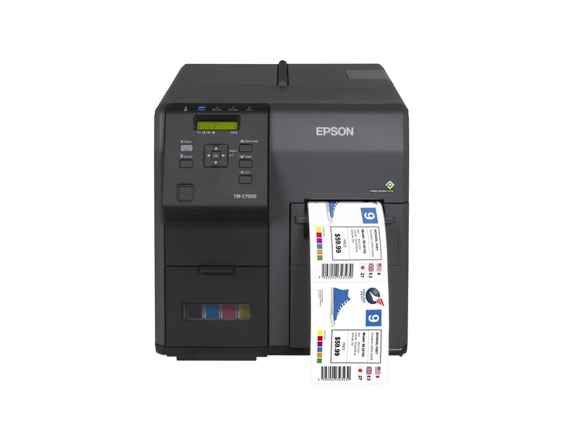Epson ColorWorks C7500 etiketprinter Inkjet Farve 600 x 1200 dpi 300 mm/sek. Ledningsført Ethernet LAN