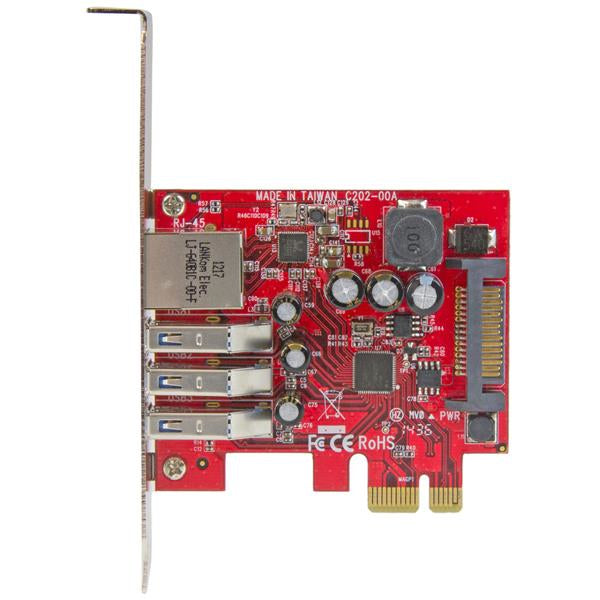 StarTech.com PEXUSB3S3GE netværkskort Intern Ethernet 5000 Mbit/s