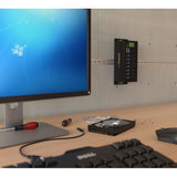 StarTech.com ST7300USBME interface hub USB 3.2 Gen 1 (3.1 Gen 1) Type-B 5000 Mbit/s Sort