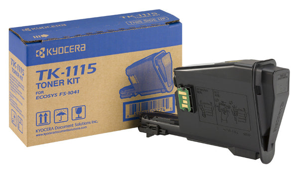 KYOCERA TK-1115 tonerpatron 1 stk Original Sort