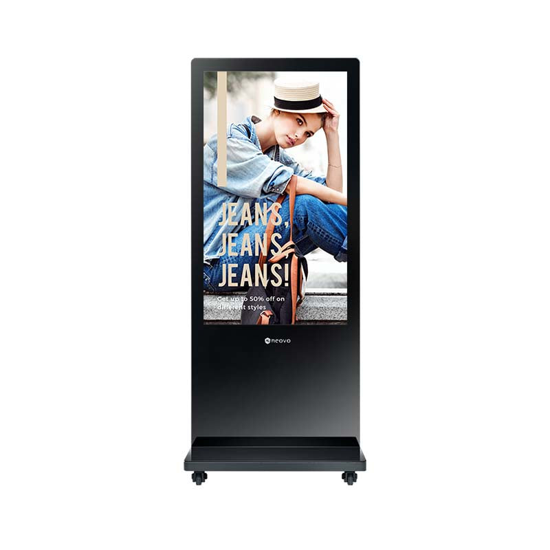 AG Neovo PF-55H Kiosk design 138,7 cm (54.6") VA 700 cd/m² Fuld HD Sort