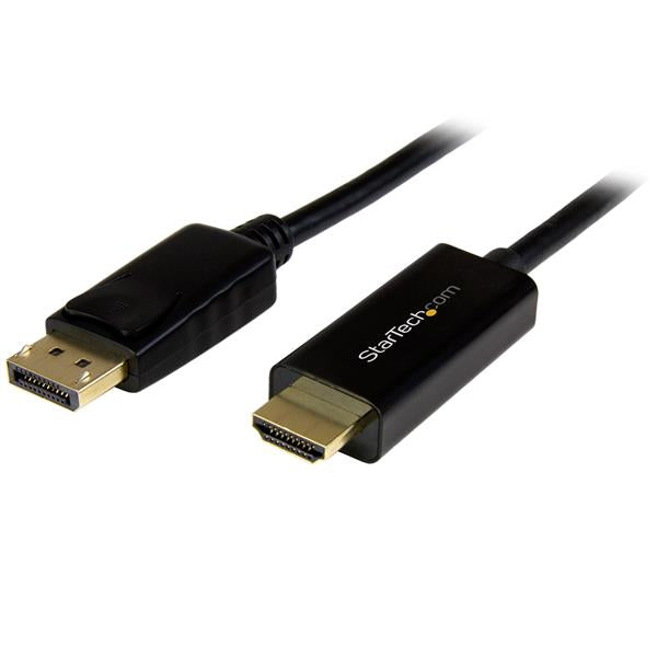 StarTech.com DP2HDMM1MB videokabel adapter 1 m DisplayPort HDMI Type A (Standard) Sort