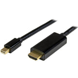StarTech.com MDP2HDMM1MB videokabel adapter 1 m DisplayPort HDMI Type A (Standard) Sort