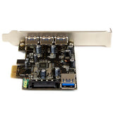 StarTech.com PEXUSB3S42 interface-kort/adapter Intern USB 3.2 Gen 1 (3.1 Gen 1)