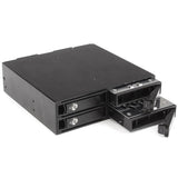 StarTech.com SATSASBP425 drive bay panel 13,3 cm (5.25") Opbevaring drev bakke Sort