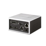 CLUB3D CSV-3104D dockingstation Ledningsført USB 3.2 Gen 1 (3.1 Gen 1) Type-A Sort, Sølv