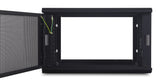 APC AR106 stativ 6U Vægmonteret stativ Sort