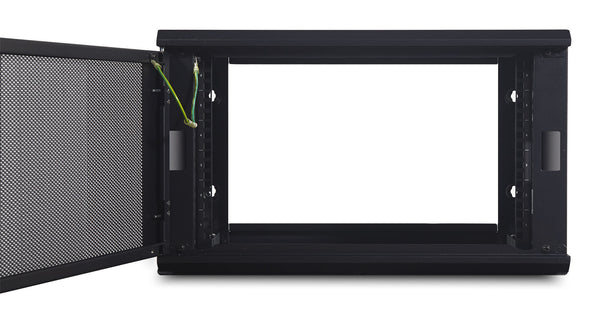 APC AR106 stativ 6U Vægmonteret stativ Sort