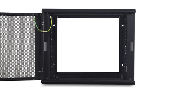 APC AR109 stativ 9U Vægmonteret stativ Sort