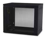 APC AR109 stativ 9U Vægmonteret stativ Sort