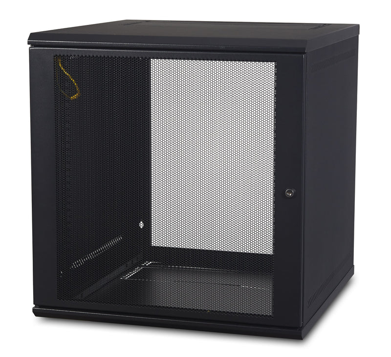 APC AR112 stativ 12U Vægmonteret stativ Sort