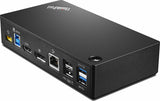 Lenovo ThinkPad USB 3.0 Ultra Dock Ledningsført USB 3.2 Gen 1 (3.1 Gen 1) Type-A Sort