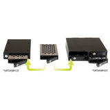 StarTech.com SATSASBP425 drive bay panel 13,3 cm (5.25") Opbevaring drev bakke Sort