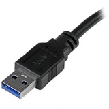 StarTech.com USB312SAT3CB kabel kønsskifter USB 3.1 A SATA 7+15 pin Sort