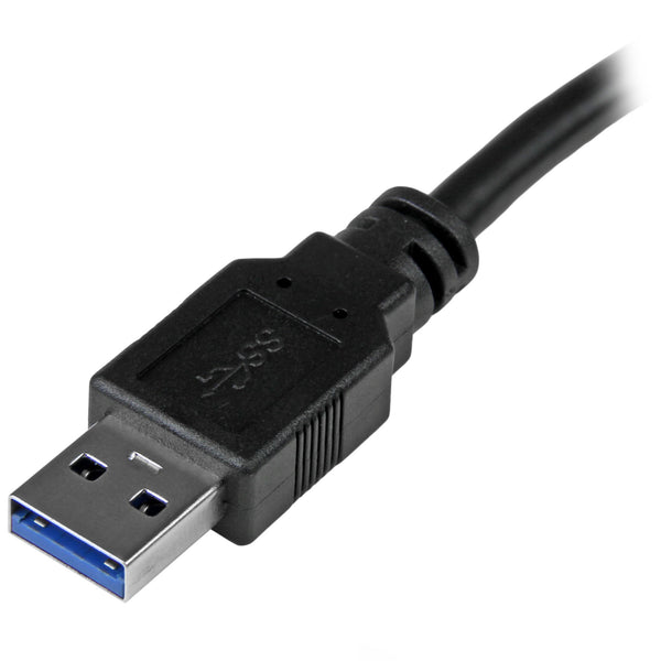 StarTech.com USB312SAT3CB kabel kønsskifter USB 3.1 A SATA 7+15 pin Sort