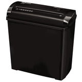 Fellowes P-25S papirmakulator Stribe makulering 22 cm Sort, Grå