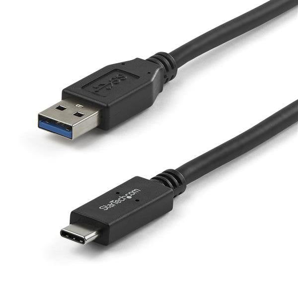 StarTech.com USB31AC1M USB-kabel USB 3.2 Gen 2 (3.1 Gen 2) 1 m USB A USB C Sort
